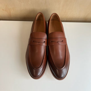 Chaussures penny en cuir Quince