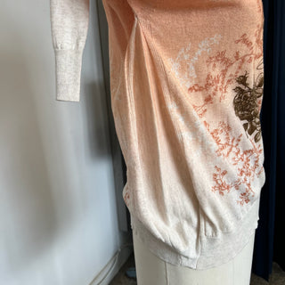 Chandail imprimé orange High League Use