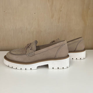 Chaussures loafers beige Caprice