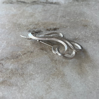 Broche argent Marboux