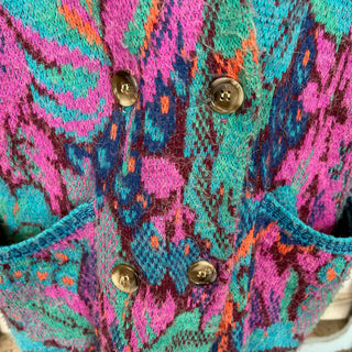 Veste cardigan long vintage French Connection