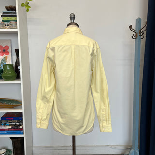 Chemise Oxford jaune Marmier
