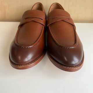 Chaussures penny en cuir Quince