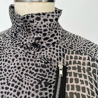 Chemisier imprimé animal The Kooples