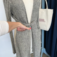 Charger l'image dans la galerie, Veste tricot gris Sarah Pacini
