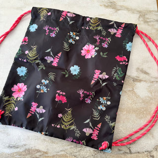 Sac à cordon fleurs Deux par Deux
