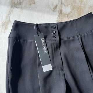 Pantalon noir bouton avant Marc Aurel