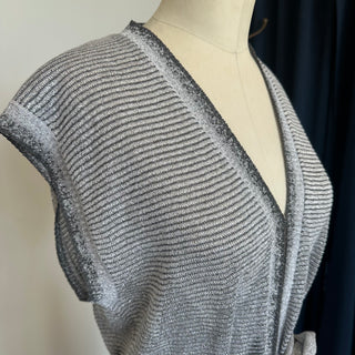 Veste cardigan longue D. Exterior