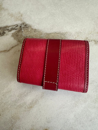 Portefeuille en cuir Lancel