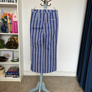Pantalon ligné Giaba True Royal