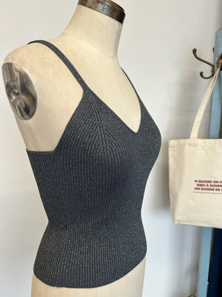 Camisole scintillante Samsøe Samsøe