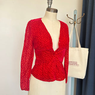 Blouse Flock Leo The Kooples