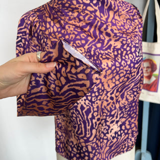 Blouse imprimé léopard Saylor