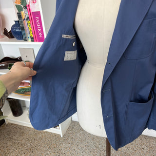 Veston bleu Bruno Cucinelli