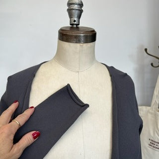 Veste ouverte grise Sarah Pacini