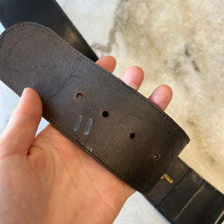 Ceinture massive en cuir Rodier