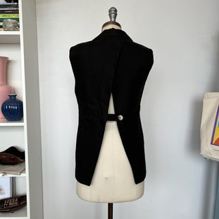 Veste en lin sans manches Marella