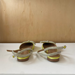 Chaussures Bow Flat jaune Bibi Lou