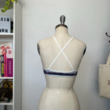 Charger l'image dans la galerie, Bralette upcycling mauve Rose Buddha
