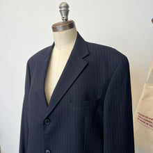 Charger l&#39;image dans la galerie, Veston bleu ligné Jones New York
