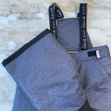 Charger l&#39;image dans la galerie, Pantalon de neige gris et rose Deux par Deux 14 ans

