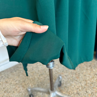 Robe verte Anastasia Annick