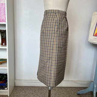 Jupe vintage carreauté Aquascutum London