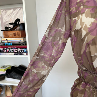 Blouse transparente Sandwich