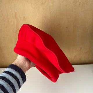Béret vintage rouge