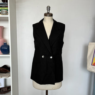 Veste en lin sans manches Marella