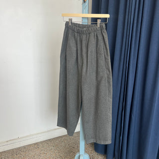 Pantalon gris en laine Margot Paris