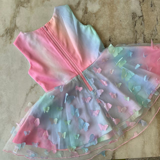 Robe papillons Deux par Deux 2 ans