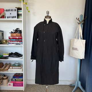 Manteau trench coat noir Raw