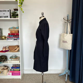 Robe chemisier en flanelle japonaise Nishi Vallier
