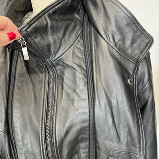 Manteau en cuir Chaps Ralph Lauren