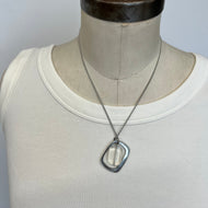 Collier #3561 breloque transparent Stella par Isabel Désy