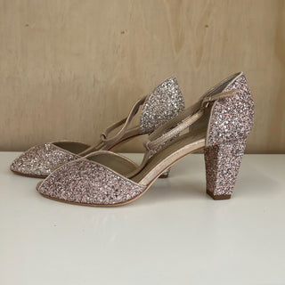 Chaussures à talon haut et paillettes Anniel - Les Mal-Aimés ❤️‍🩹