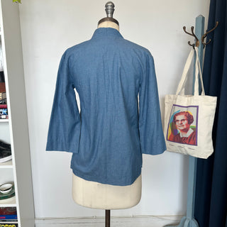 Veste ouverte denim Meemoza
