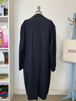 Manteau trench coat imperméable doublé en laine Aquascutum
