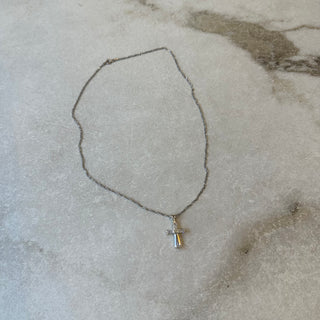 Collier croix argent 925