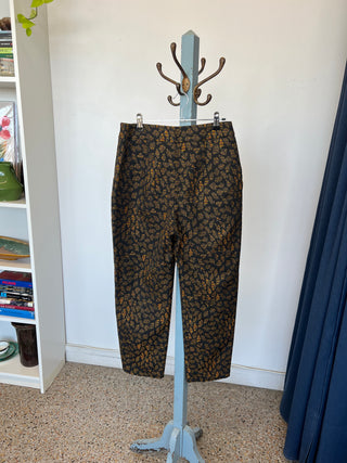 Pantalon Clint Jacquard orange Eve Gravel