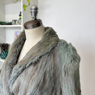 Manteau vintage en fourrure