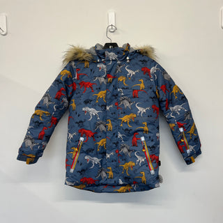 Manteau d'hiver dinosaures Deux par Deux 4 ans