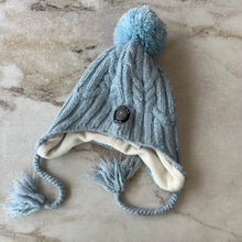 Charger l&#39;image dans la galerie, Tuque hiver bleu scintillante Deux par Deux
