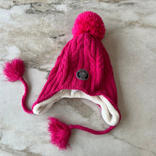 Charger l&#39;image dans la galerie, Tuque hiver rose paillettes Deux par Deux
