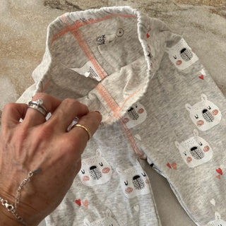 Pantalon leggings pyjama Deux par Deux 4 ans