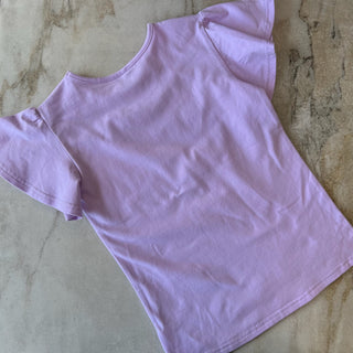 Chandail violet Home Sweet home Deux par Deux 8 ans