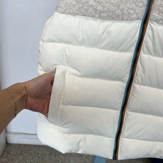 Veste matelassée sans manches mi-saison Deux par Deux 10 ans