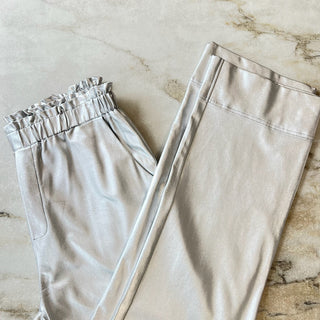 Pantalon cuir métallique Pierrot An'ge