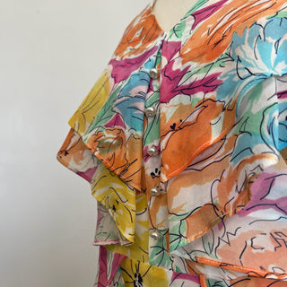 Robe en soie Edward Achour Paris